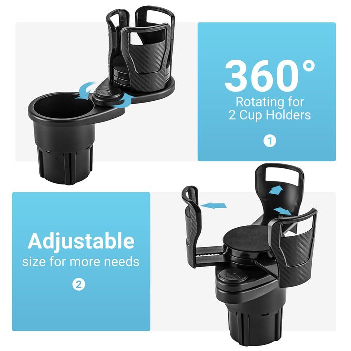 Car Drinking Rotatable Bottle Holder