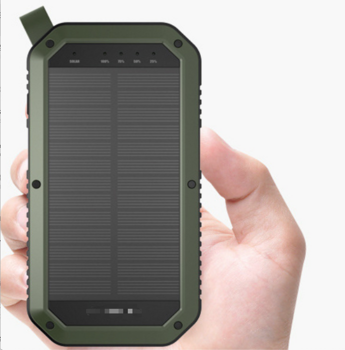 Wireless solar power bank