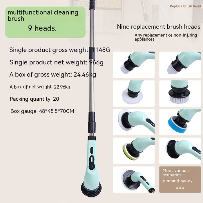 Multifunctional Wireless Electric Cleaning Brush